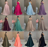 لباس مجلسی زنانه ساتن کد 2976
