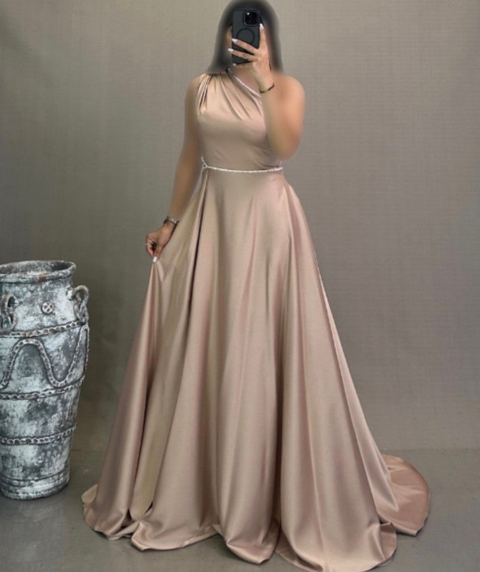 لباس مجلسی زنانه ساتن کد 2976