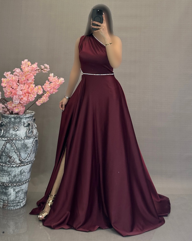 لباس مجلسی زنانه ساتن کد 2976